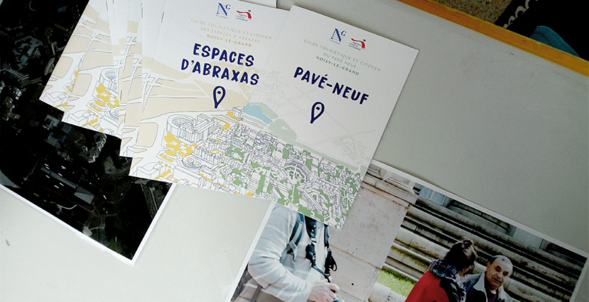 POPAC, co-conception d’un guide touristique et citoyen, Noisy-le-Grand (93)